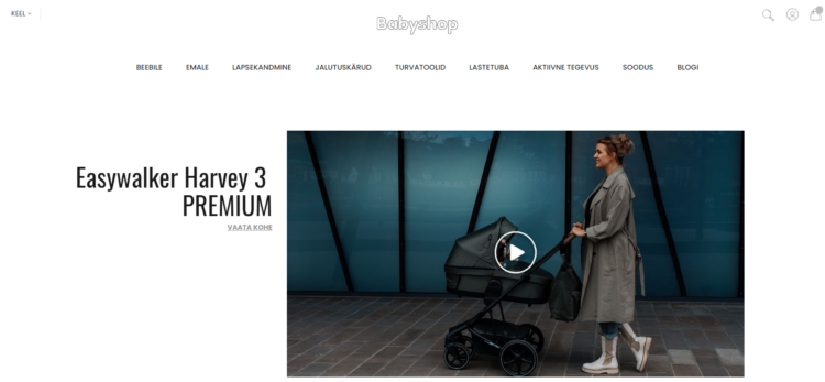 Osta beebitooted Babyshop sooduskoodi abiga