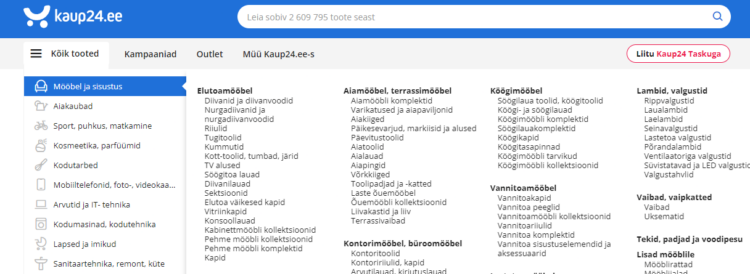 Osta asju odavamalt, kasutades Kaup24 sooduskoodi