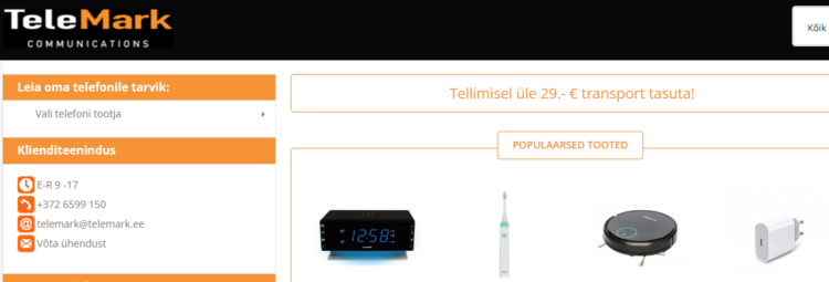 Sisesta Telemark sooduskood odavamalt ruuteri soetamiseks