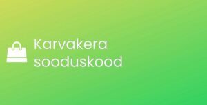 Karvakera promo kood