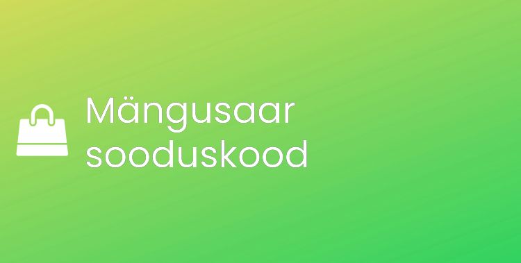 Mängusaar promo kood