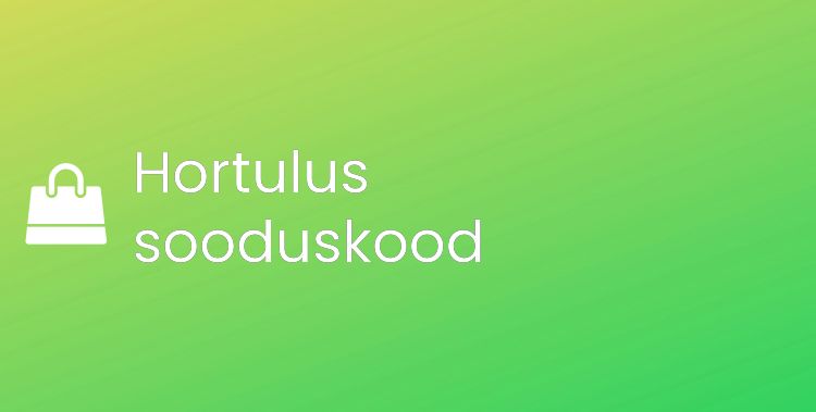 Hortulus promo kood