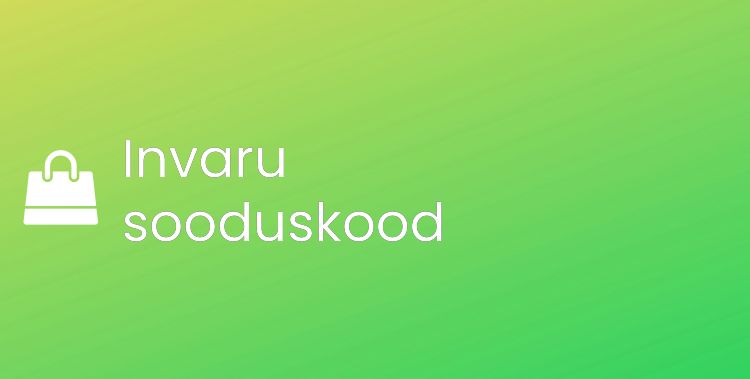 Invaru promo kood