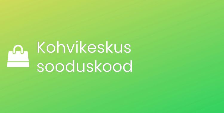 Kohvikeskus promo kood