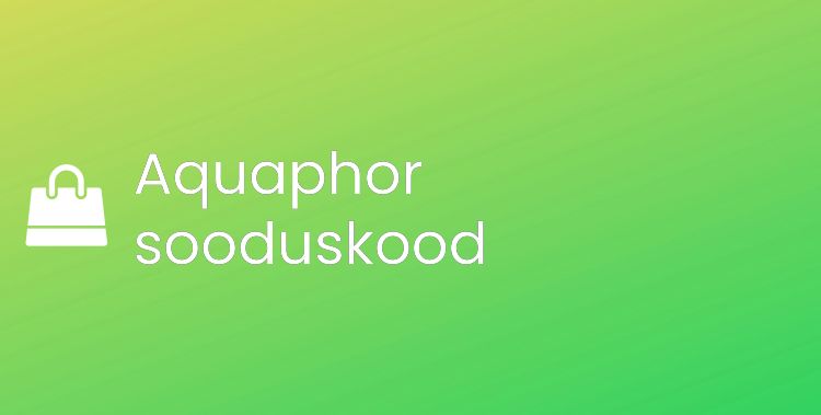 Aquaphor promo kood