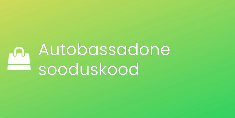 Autobassadone promo kood