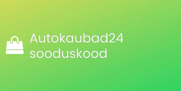 Autokaubad24 promo kood