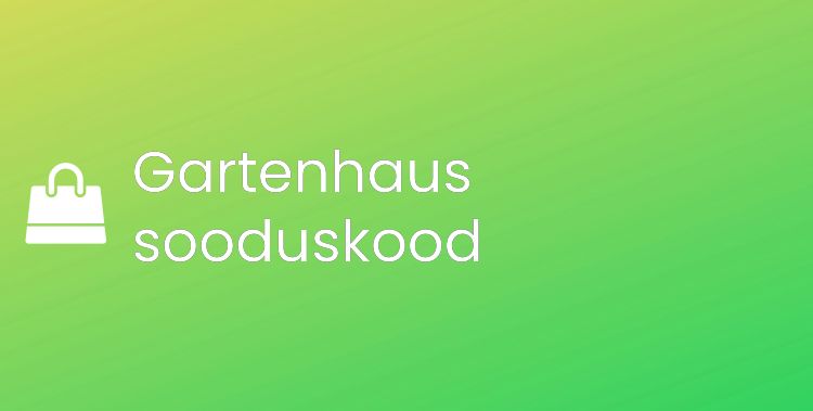 Gartenhaus promo kood