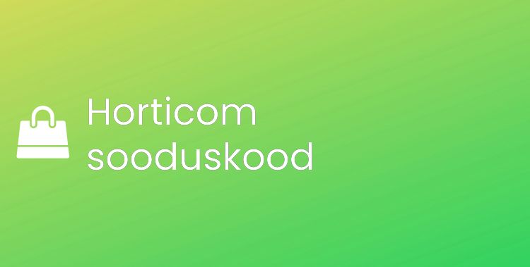 Horticom promo kood