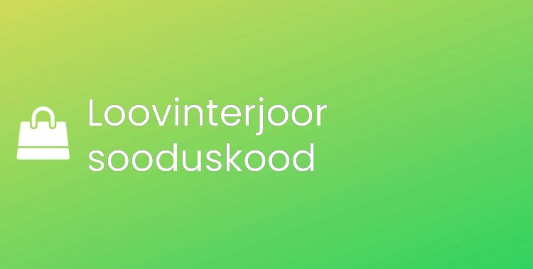 Loovinterjoor promo kood