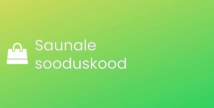 Saunale promo kood