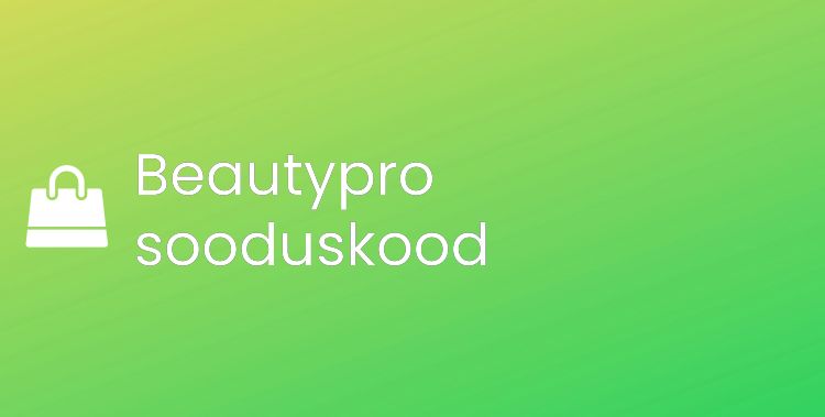 Beautypro promo kood