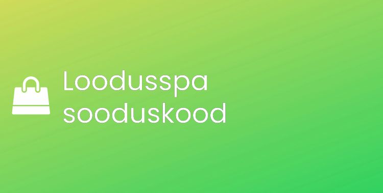 Loodusspa promo kood