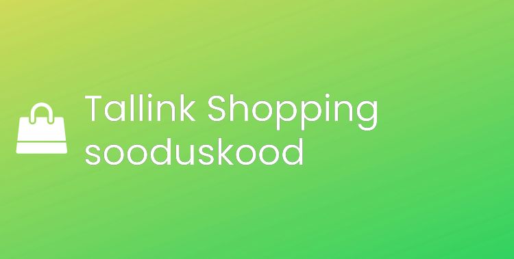 Tallink Shopping promo kood