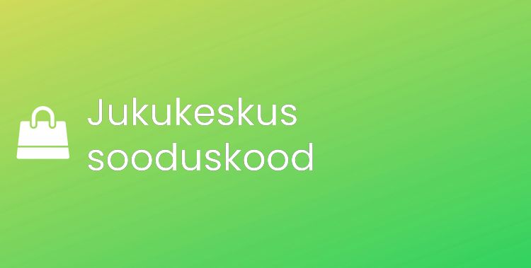 Jukukeskus promo kood