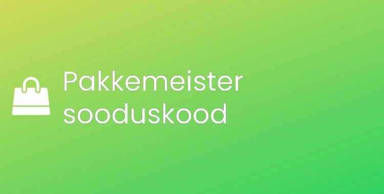 Pakkemeister promo kood