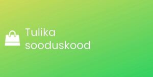 Tulika promo kood