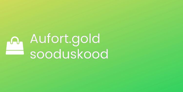 Aufort.gold promo kood