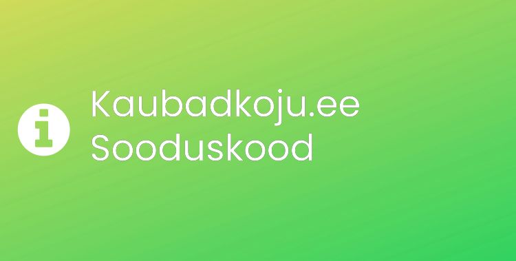 Kaubadkoju.ee Header
