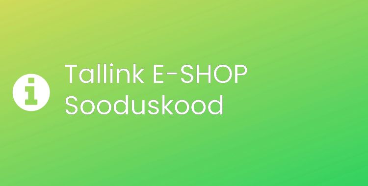 Tallink E-SHOP Header