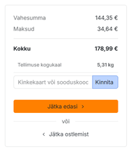 Ostukorvis on akulumelabidas ja Ryobi aku ning laadija kingitus.