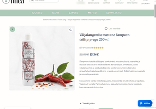 Šampoon 15,34 €
